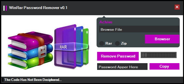 Winrar archive password remover software free download